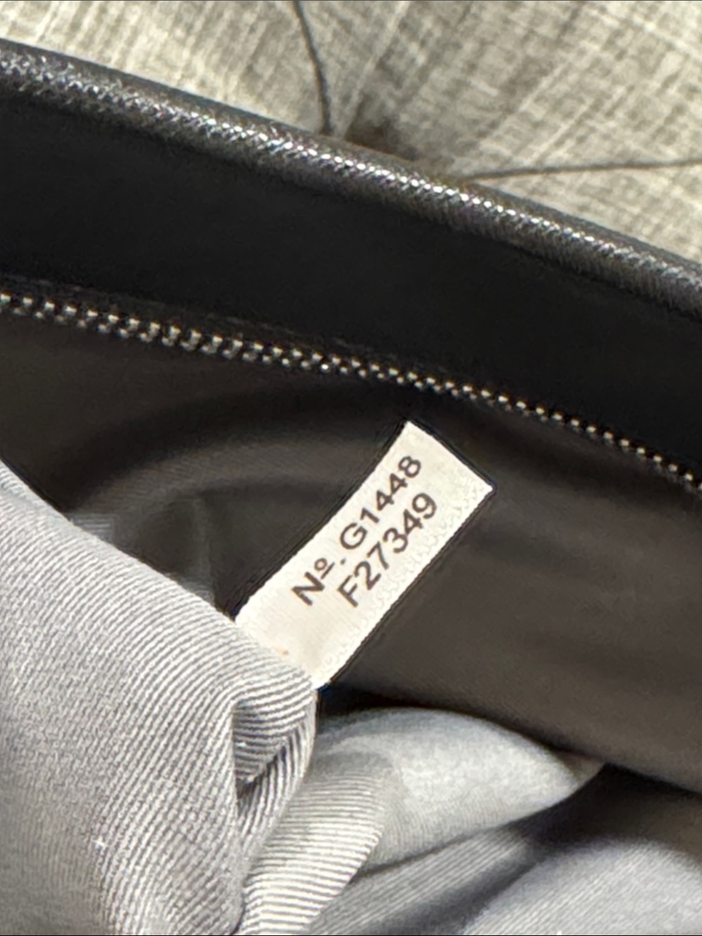 Coach Bag Large Peyton Leather Zip Top Tote Black Leather Tote - Picture 13 of 17